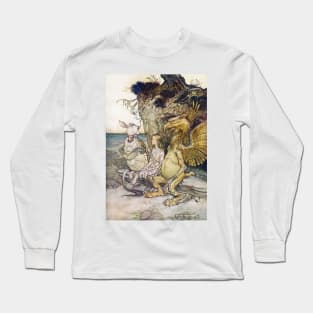 Alice In Wonderland - Arthur Rackham - 2 Long Sleeve T-Shirt